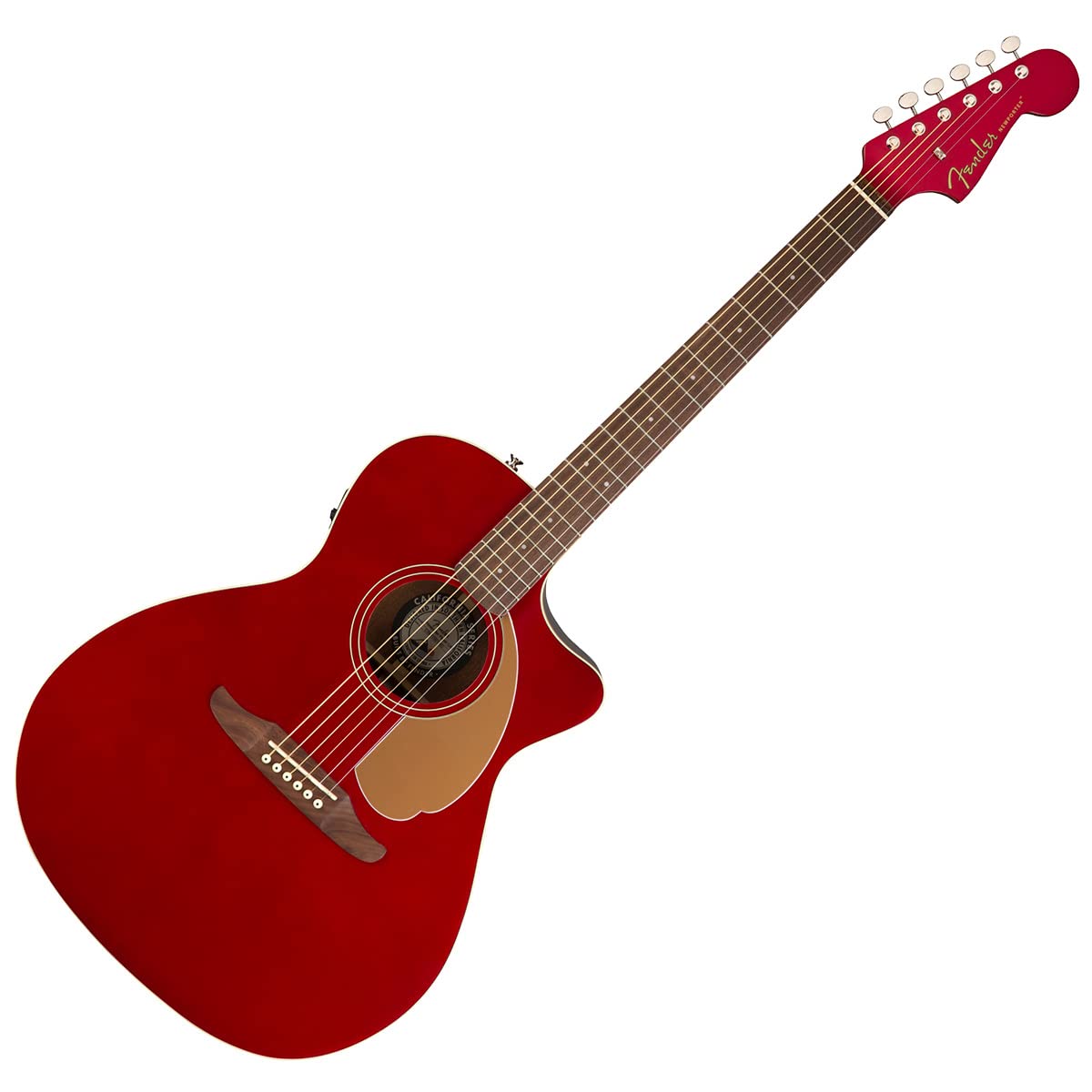 Amazon | Fender Newporter Player Candy Apple Red アコースティック